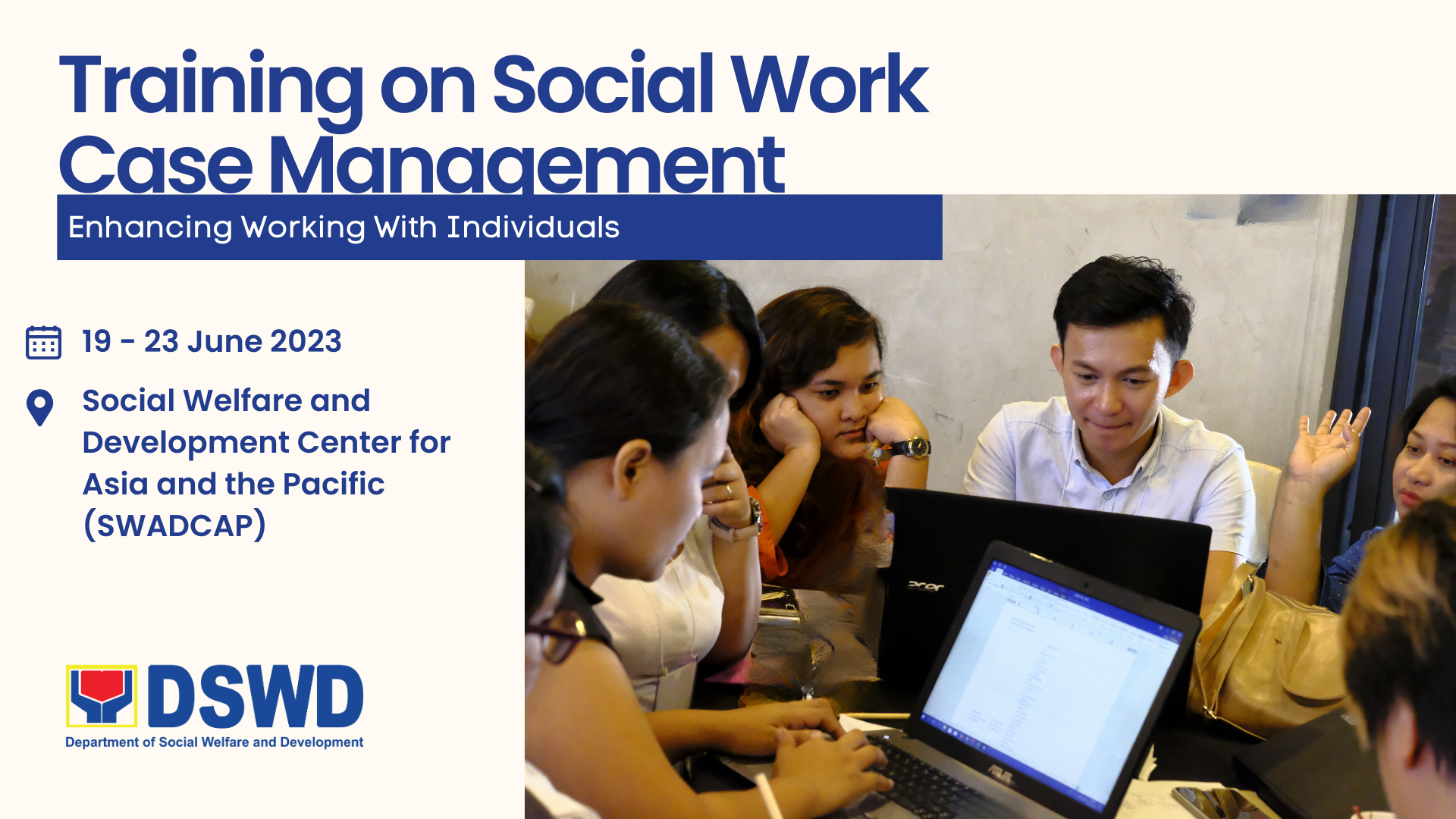 Training on Social Work Case Management: Enhancing Working with Individuals